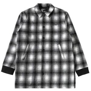 The Hundreds Monochrome Plaid Shirt Jacket